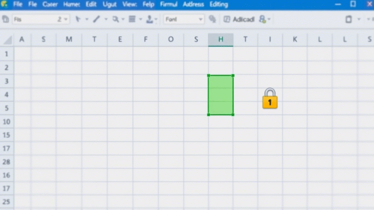 How to Lock Cells in Excel Without Affecting Editable Data