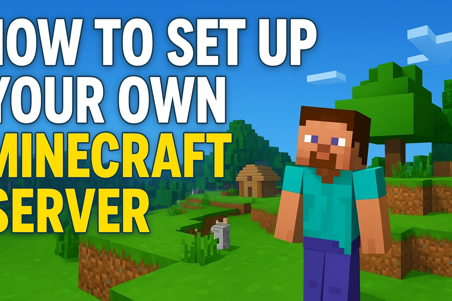 How to Set Up Your Own Minecraft Server in 2025, A Complete Beginner’s Guide