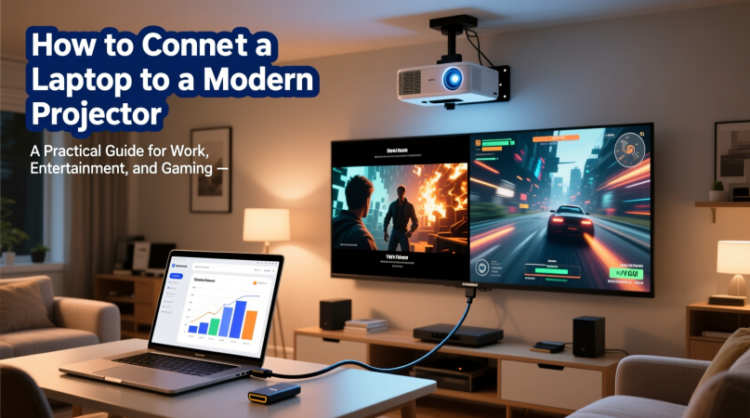 How to Connect a Laptop to a Modern Projector, A Practical Guide for Work, Entertainment, and Gaming