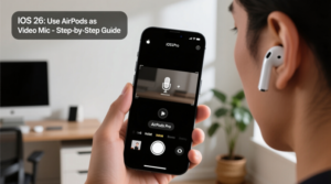 How to Use AirPods as a Video Microphone on iPhone in iOS 26