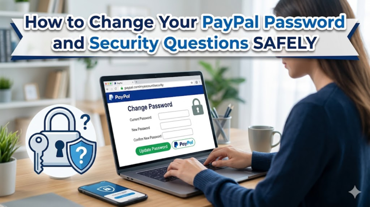How to Change Your PayPal Password and Security Questions Safely