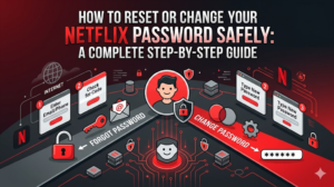 How to Reset or Change Your Netflix Password Safel, A Complete Step-by-Step Guide