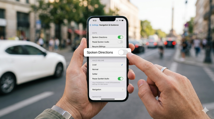 How to Change Spoken Directions Settings in Maps on iPhone